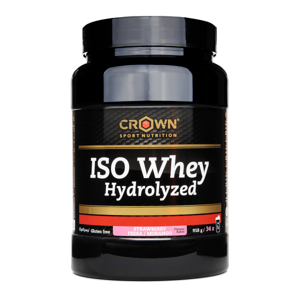 Crown Sport Nutrition Iso Protein Whey Hydrolyzed Optipep 90 - 918 g. Isolat hydrolysé de lactosérum de qualité Optipep 90, sans gluten