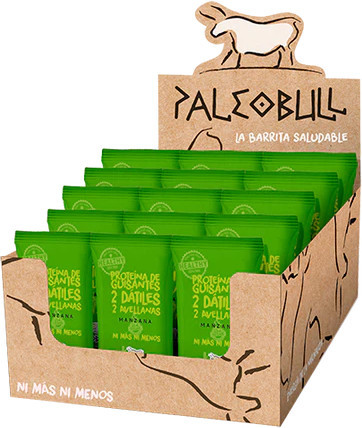 Paleobull Barrita Manzana Vegana 15X50G-image