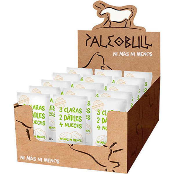 Paleobull Barrita Nueces 15 Barritas X 55 Gr