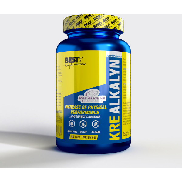 Best Protein Kre Alkalyn 120 caps