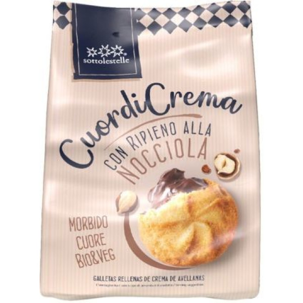 Sottolestelle Galleta Rellena Crema Caramelo 200 Gr Bio