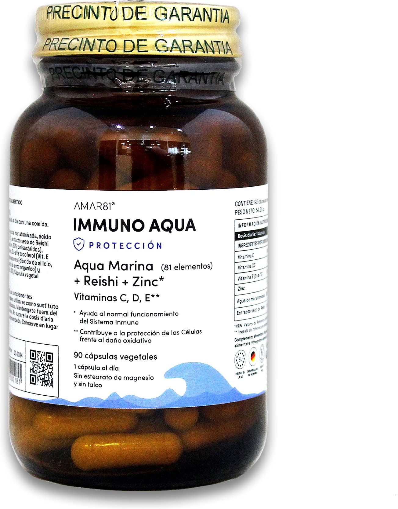 Amar 81 Blue Ocean Immuno Aqua 90 Caps-image