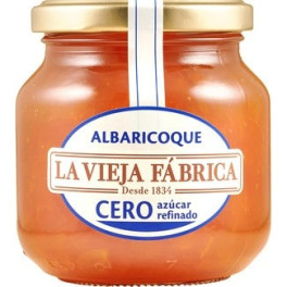 La Vieja Fabrica Abrikozenjam Zero Geraffineerde Suiker 280 Gr