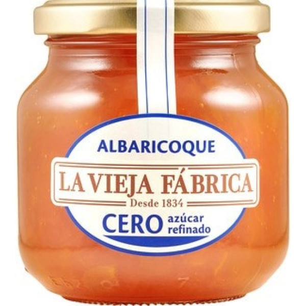 La Vieja Fabrica Aprikosenmarmelade ohne raffinierten Zucker 280 Gr