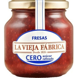 La Vieja Fabrica Compota de Morango Zero Açúcar Refinado 280 Gr