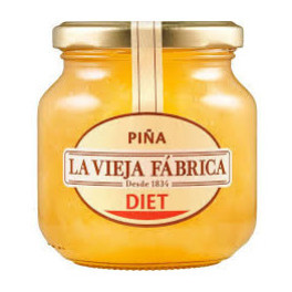 La Vieja Fabrica Mermelada De Piña Diet Con Fructosa 280 Gr