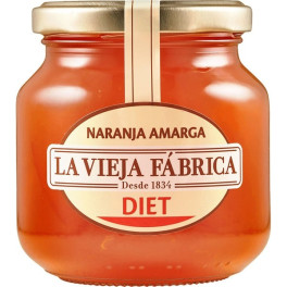 La Vieja Fabrica Diet Confiture d'Orange Amère avec Fructose 290 Gr