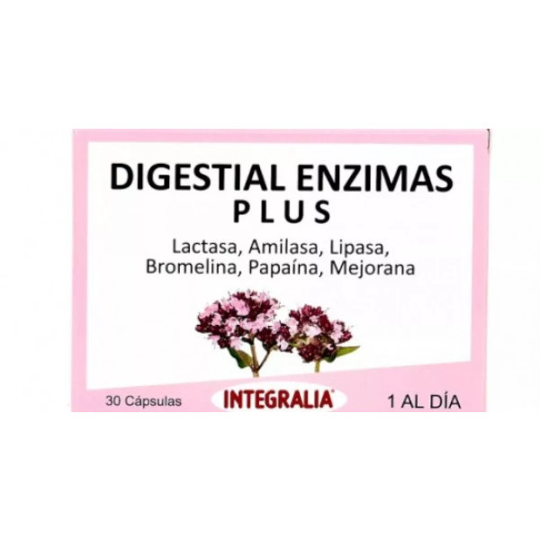 Integralia Digestial Enzimas Plus 30 Caps