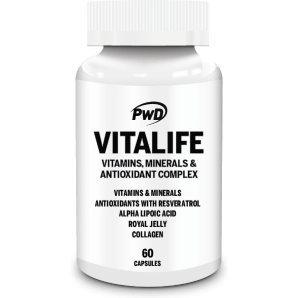 Pwd Nutrition Vitalife 60 Caps