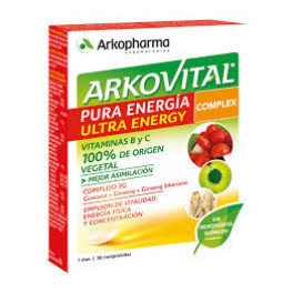 Arkopharma Arkovital Pura Energia Ultra 30 Comp