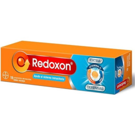 Bayer Redoxon Extra Defenses Vit C + Zinco 15 Comp Eferv Laranja