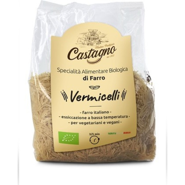 Castagno Fideos Finos De Trigo Duro 500 Gr Eco