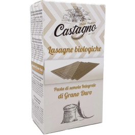 Lasanha de Trigo Duro Integral Castagno 500 Gr Eco