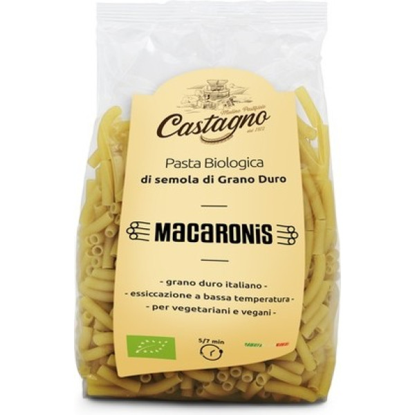 Castagno Hartweizenmakkaroni 500 Gr Öko