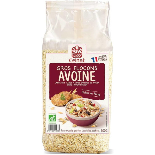 Celnat Copos De Avena Gruesos 500 Gr