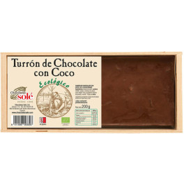 Solé Chocolates Nougat Chocolate Com Coco Orgânico 200 Gr