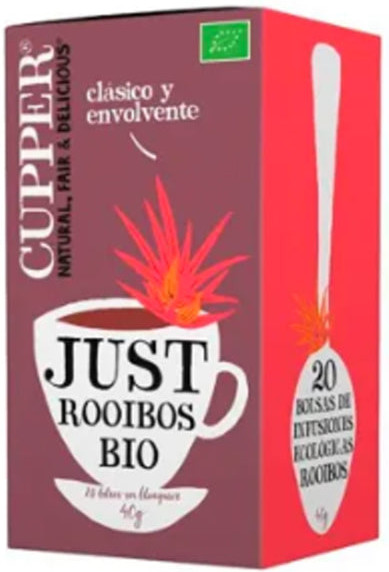 Cupper Rooibos InfusÃ£o 20 Envelopes OrgÃ¢nicos