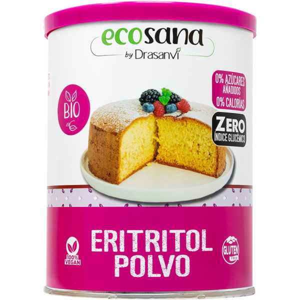 Ecosana Eritritol Pó Especial Pastelaria Orgânica 450 Gr Keto