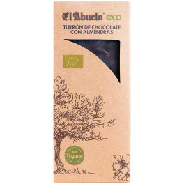 El Abuelo Nougat de Chocolate com Amêndoas 200 Gr Eco