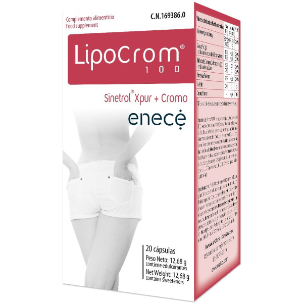 Enece Lipocrom 100 20 Cápsulas