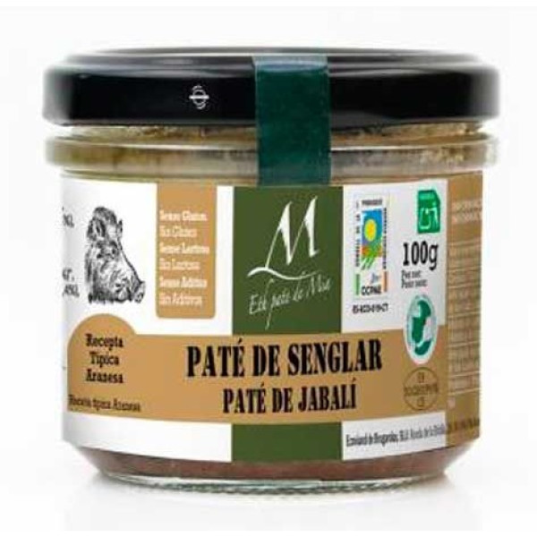 Eth Pate De Mia Patè Di Maiale Cinghiale 100 Gr Eco Senza Glutine