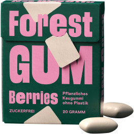 Forest Gum Forest Bessen Smaak Kauwgom 20 Gr Veganistisch