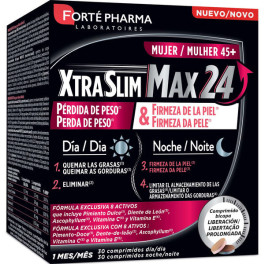 Forté Pharma Forté Pharma Xtraslim Max 24 Donna 45+ 60 Comp (30 Giorni + 30 Notte)