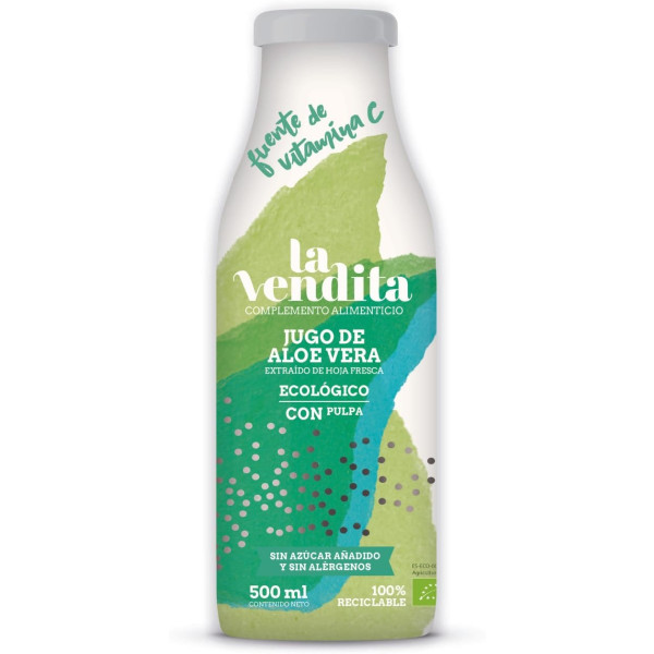 La Vendita Jus 100% Aloe Vera Avec Pulpe 500 Ml Eco