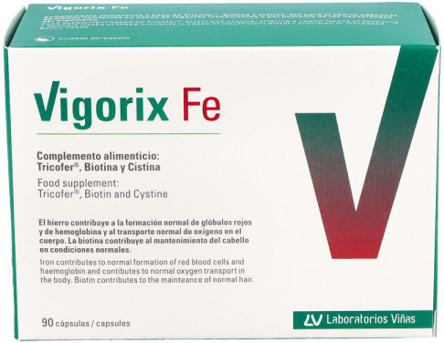 Laboratoires Vinas Vigorix Fe 90 Caps Gelat Dura-image