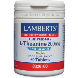 Lamberts L-teanina 200 Mg 60 Comp