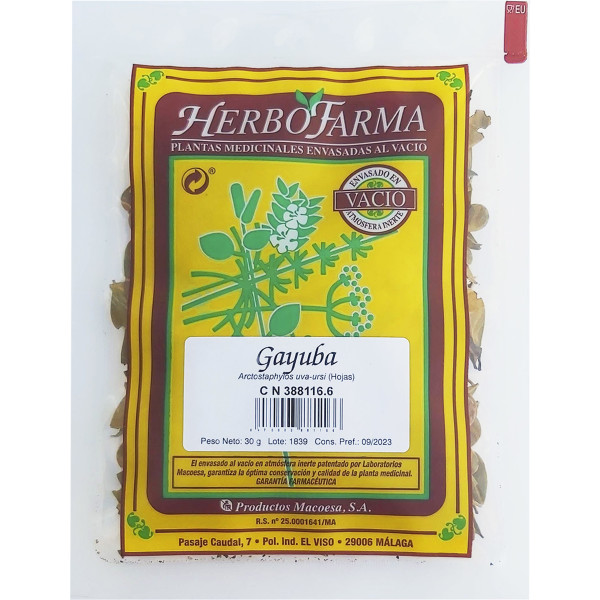 Macoesa Erva Ursina Herbofarma 30 Gr