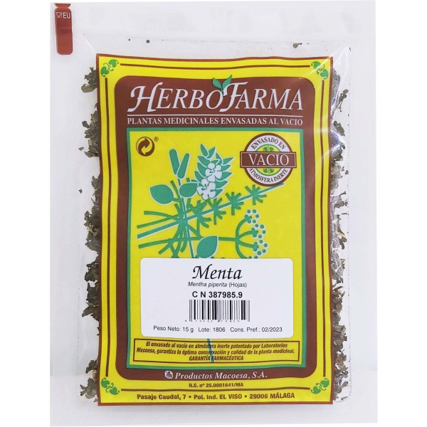 Macoesa Hortelã Herbofarma 15 Gr