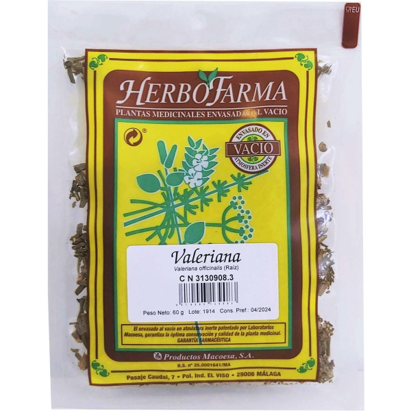 Macoesa Valeriana Herbofarma 50 Gr