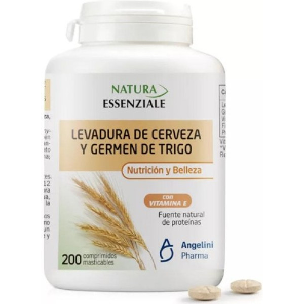 Natura Essenziale Leo Biergist + Tarwekiemen 200 Comp