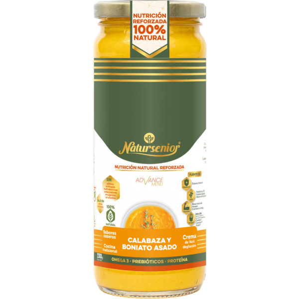 Natursenior Crème de Potiron et Patate Douce Dha+epa 330 Gr