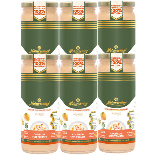 Natursenior Crema De Coliflor Con Tomate Dha+epa 330 Gr