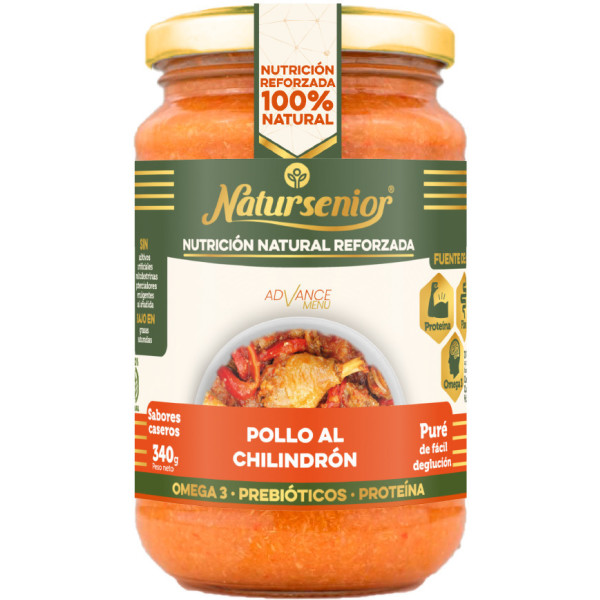 Natursenior Poulet Al Chilindron Pure 340 Gr