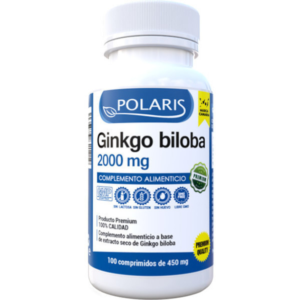 Polaris Ginkgo Biloba 2000 Mg 100 Comp