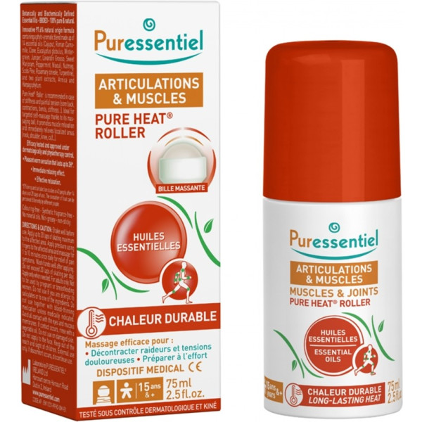 Puressentiel Rolo para Músculos e Articulações Calor 14 Ae 75 Ml