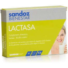 Sandoz Wellness Lactase 4500 30 Cápsulas