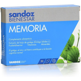 Sandoz Wellness Mémoire 30 Caps