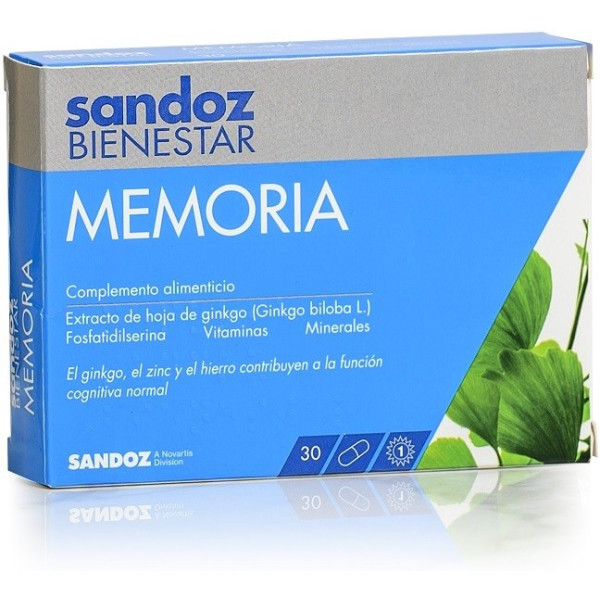 Sandoz Wellness Memoria 30 capsule