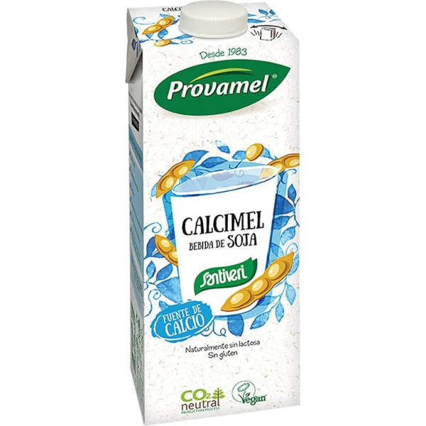 Santiveri Calcimel Boisson au Soja 1 L