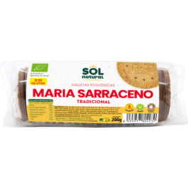 Solnatural Biscoitos Marias Trigo Sarraceno Tradicional 200 Gr Bio