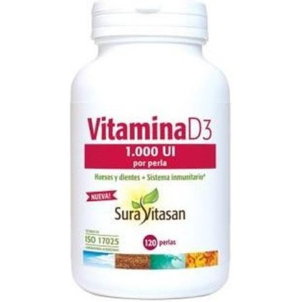 Sura Vitasan Vitamin D3 1.000ui 120 Perlen