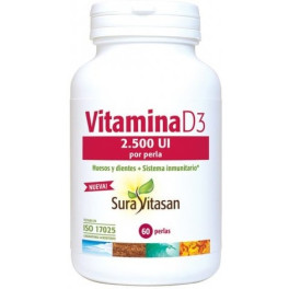 Sura Vitasan Vitamin D3 2.500ui 60 Perlen