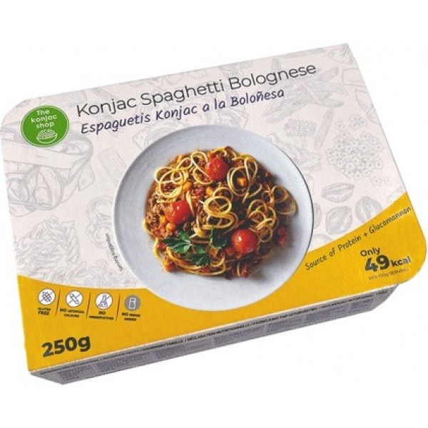 De Konjac Winkel Konjac Spaghetti Bolognese 250 Gr