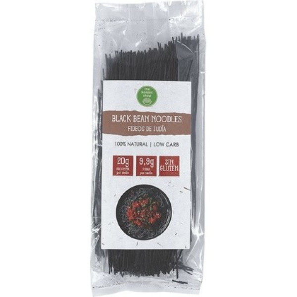 The Konjac Shop Nouilles Protéinées Aux Haricots Noirs 250 Gr Sans Gluten