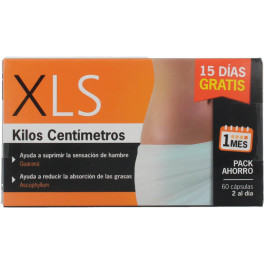 Xl-s Medical Xls Kilo Centimeter 30+30 Caps Pack Duplo