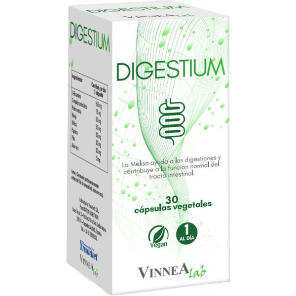 Ynsadiet Vinnea Digestium 30 Cápsulas Vegetais